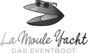 Die Grafik zeigt das Logo eines Catering-Kunden.